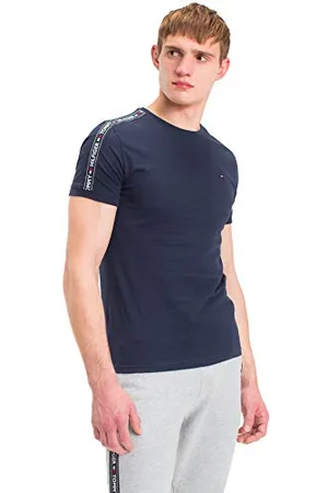 Tommy Hilfiger Herren T-Shirt Kurzarm Rundhalsausschnitt, , M