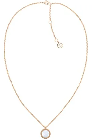 Tommy Hilfiger Jewelry Halskette mit Anhänger für Damen in Nelkengold - 2780657