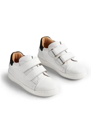 WHEAT Sneaker mit zweifachem Klett Velo - Unisex - echtes Leder