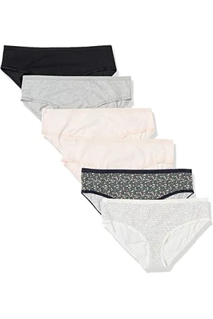 Amazon Damen Hipster-Unterwäsche Baumwolle, 6er-Pack, , 40