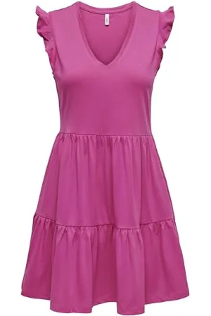 ONLY Onlmay Cap Sleev Fril Dress JRS Noos