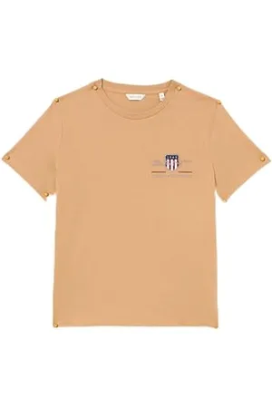 GANT Damen REG Archive Shield SS T-Shirt, , Small