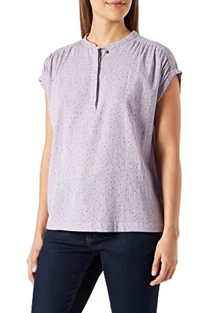 Mustang Damen ELSA CO Blouse Bluse, Rizaugraphique_AOPlilac 12313, 36