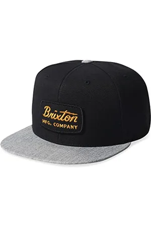 Brixton JOLT Snapback Headwear, Black/Heather Grey, O/S