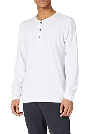 Camel Active Herren Langarm Henley-Shirt mit Knopfleiste Menswear-XL