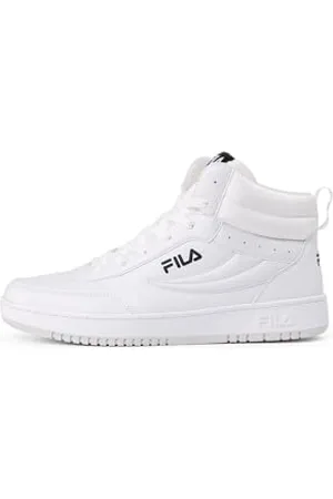 Fila Herren REGA NF mid Sneaker, White-White, 46 EU