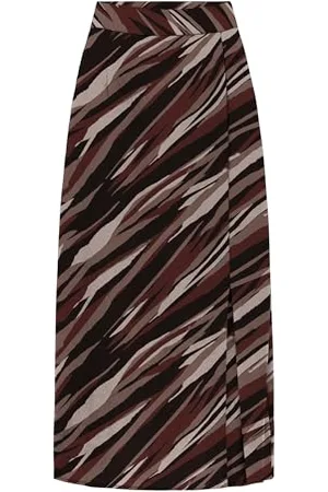 ONLY Damen Onlnova Life Elite Piper Slit Skirt Rock, , 40