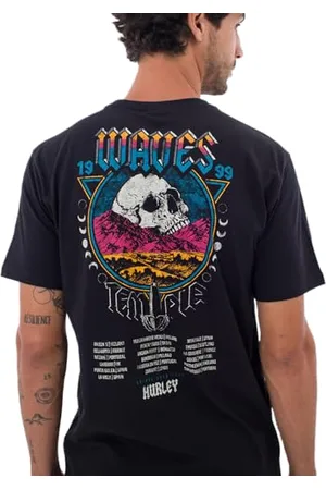 Hurley Herren M Wave Tour Tee T-Shirt, , M