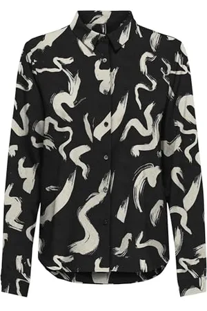 ONLY Onlnova Life VIS L/S Lynne Shirt AOP