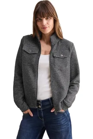 CECIL Bouclé-Jacke