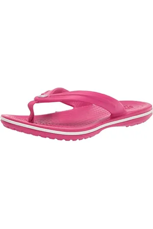 Crocs Unisex-Kinder Crocband Strap Flip Zehentrenner, Pink ( 6x0), 23/24 EU
