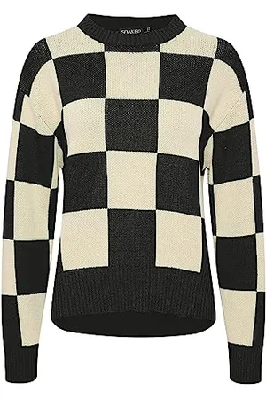 Soaked in Luxury Damen, Graphic Print, Regular Fit, Lange Ärmel Pullover, , Small