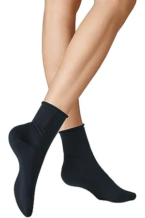 Kunert Damen Socken Sensual Cotton Rollrand 130 DEN 35-38