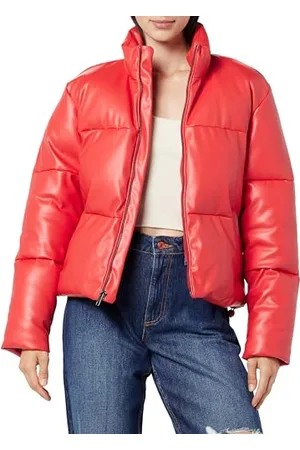 THE DROP Pufferjacke für Damen, Priscilla Veganes Leder, , S