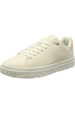 Tommy Hilfiger Herren Cupsole Sneaker Modern Iconic Court Cup Leather Schuhe , (Ecru), 44 EU