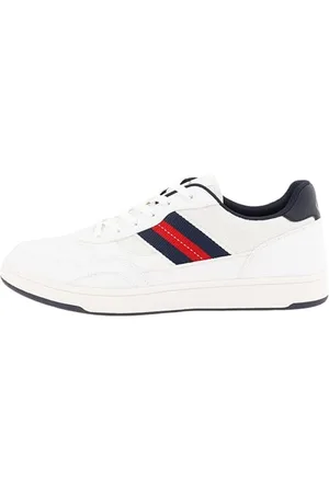 TOM TAILOR Herren 5380280004 Sneaker, White-Navy, 41 EU