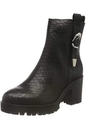 Buffalo Damen Maddie Mode-Stiefel, Black, 41 EU