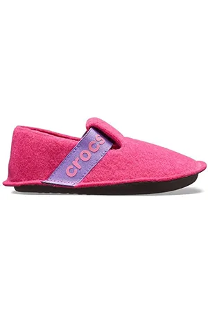 Crocs Classic Slipper K, Unisex-Kinder Hausschuhe, Pink (Candy 6x0), 19/20 EU