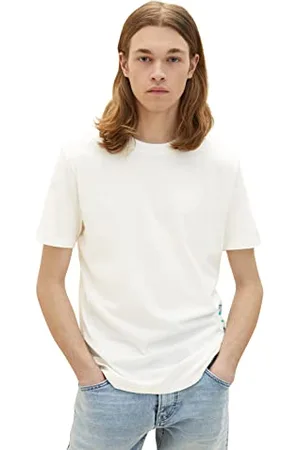 TOM TAILOR Herren T-Shirt mit Logo-Print 1036963, , L