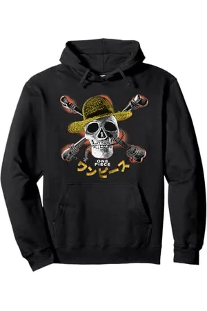 Onepiece Straw Hat Jolly Roger Pullover Hoodie