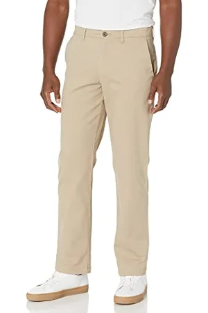 Amazon Herren Legere Stretch-Chinohose mit gerader Passform, , 32W / 31L