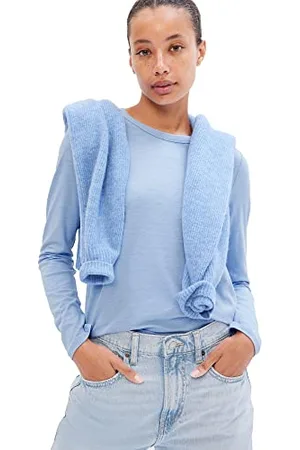 GAP Damen Foreversoft Long Sleeve Crew Neck Tee T-Shirt, , XX-Large