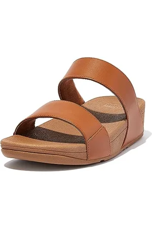 FitFlop Damen Lulu Leder Slides, , 43 EU