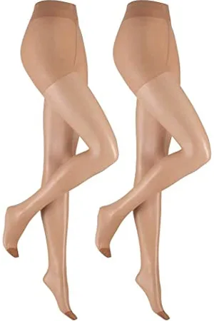Hudson Damen Strumpfhosen Lilly Lafina 15 2-Pack transparent matt 36-40