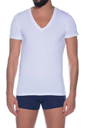 Hom Herren, T-Shirt V-Ausschnitt Supreme Cotton, , XL