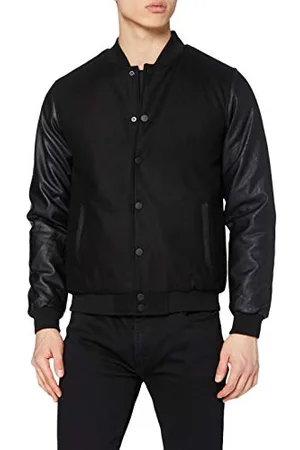 Urban classics Herren Oldschool College Jacket Jacke, , 4XL