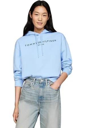 Tommy Hilfiger Damen Hoodie mit Logo, , XXS
