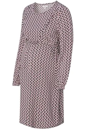 ESPRIT Dress Woven Nursing Long Sleeve Allover Print
