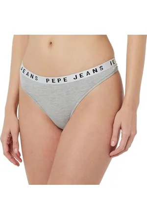 Pepe Jeans Damen Logo Thong Bikini Style Underwear, , L