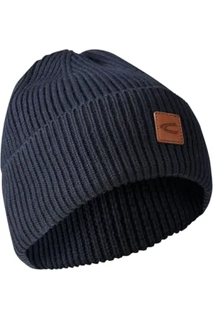 Camel Active Herren Beanie aus einem Baumwoll-Kaschmir-Mix menswear-OS