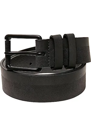 Urban classics Unisex TB4636-Imitation Leather Basic Belt Gürtel, Grey, S/M