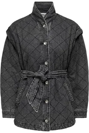 ONLY Damen ONLFRANCES LS Quilt DNM Jacket GUA Jacke, , XS