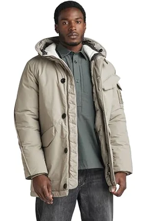 G-Star RAW Herren Vodan Padded Hooded Parka, , L