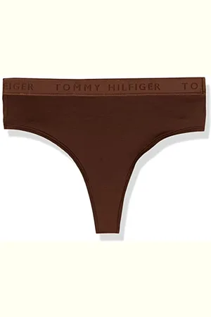 Tommy Hilfiger Damen High Waist Thong UW0UW03812 Stringtangas, , M