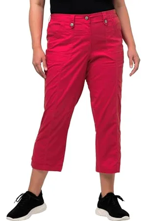 Ulla Popken Damen 7/8-Cargohose PANTS, , 48 EU