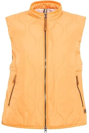 Camel Active Damen Kurze Steppweste aus recyceltem Polyester womenswear-48