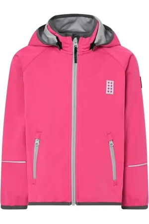 LEGO Wear Unisex Mädchen Softshell 8.000 Wassersäule Atmungsaktiv Winddicht LWSeferit 200 Shell-Jacke, , 98