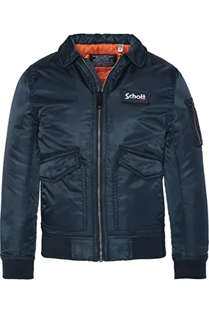Schott NYC Jungen 210100B Jacke, , 10 Jahre