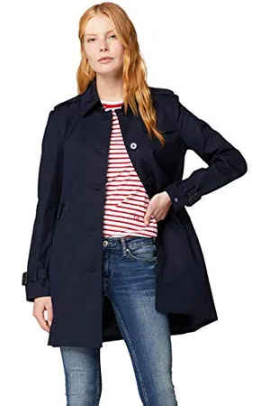 Tommy Hilfiger Damen Jacke Heritage Single Breasted Trench Übergangsjacke, , XXS