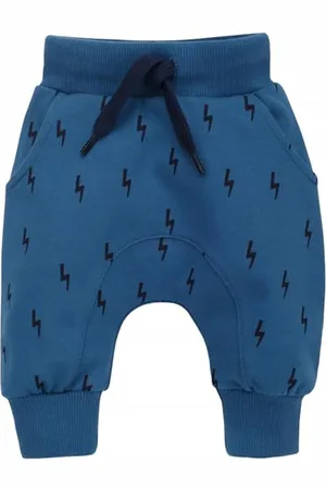 Pinókio Joggers ORANGE FLIP, 100% Cotton, Navy Blue, Boys 62-122 (62)