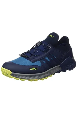 CMP Herren HOSNIAN Low Shoe Trekking-Schuhe, B.Blue-Verde Fluo, 39 EU