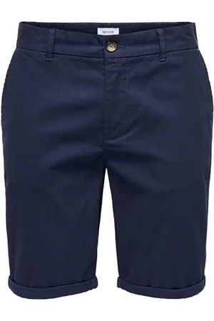 Only & Sons Male Chino Shorts Normal geschnitten Shorts