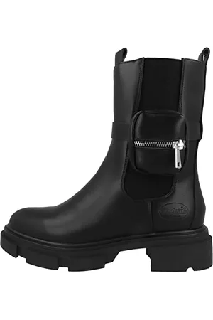 Dockers Damen 49di206-600100 Mode Stiefel, Black 49di206 600100, 41 EU