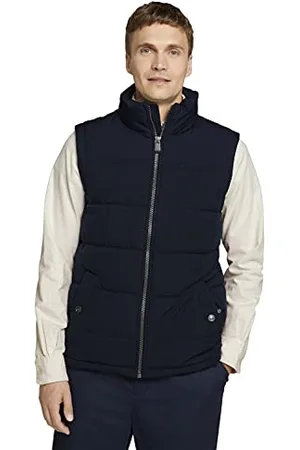 TOM TAILOR Herren Gesteppte Weste 1026741, , M