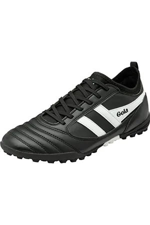 Gola Herren Ceptor Turf Football Shoe, Black/White, 45 EU