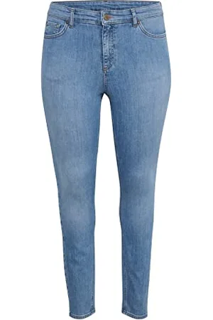 Kaffe Damen KCena Flora Long Jeans, , 42/L